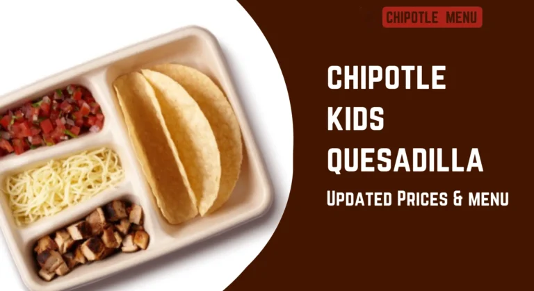 Kid’s Quesadilla Chipotle