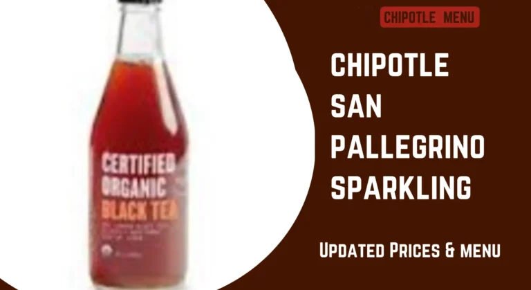 San Pellegrino sparkling Chipotle