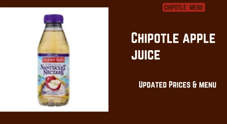 Apple Juice Chipotle