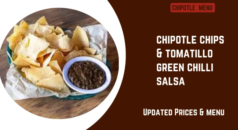 Chipotle Chips & Tomatillo-Green Chili Salsa