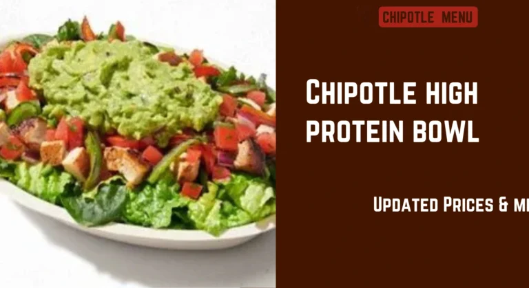 Chipotle High Protein Bowl