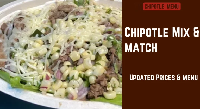 Mix and match Chipotle