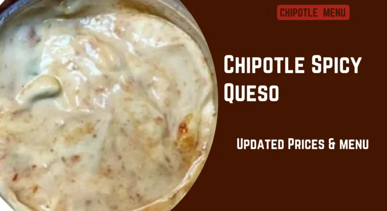 Spicy queso Chipotle