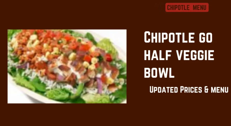 Go Half Veggie Bowl Chipotle