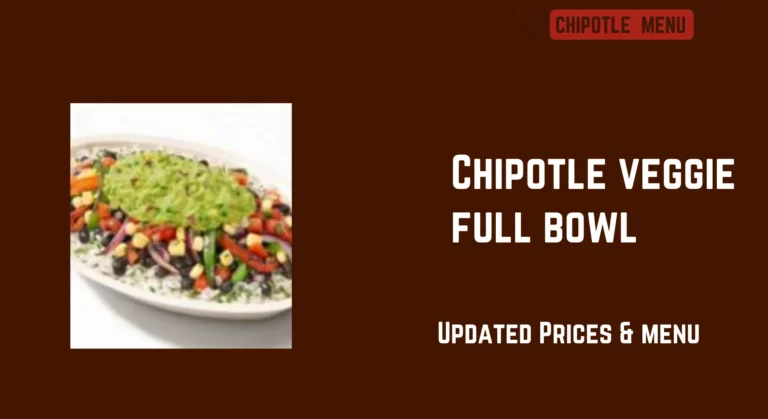 Chipotle Veggie Full Bowl