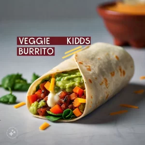 Veggie kids burrito